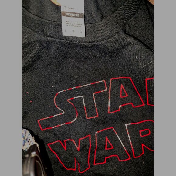 4 Vintage Star Wars Adult Tee's in Size Large May The Force Be With YOU! - Picture 11 of 11